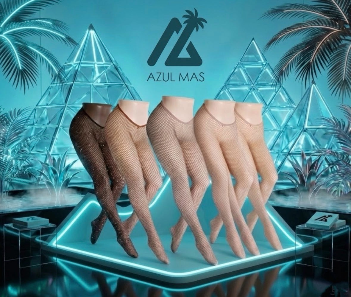 Azul Mas Front Line V-Cut Fishnets