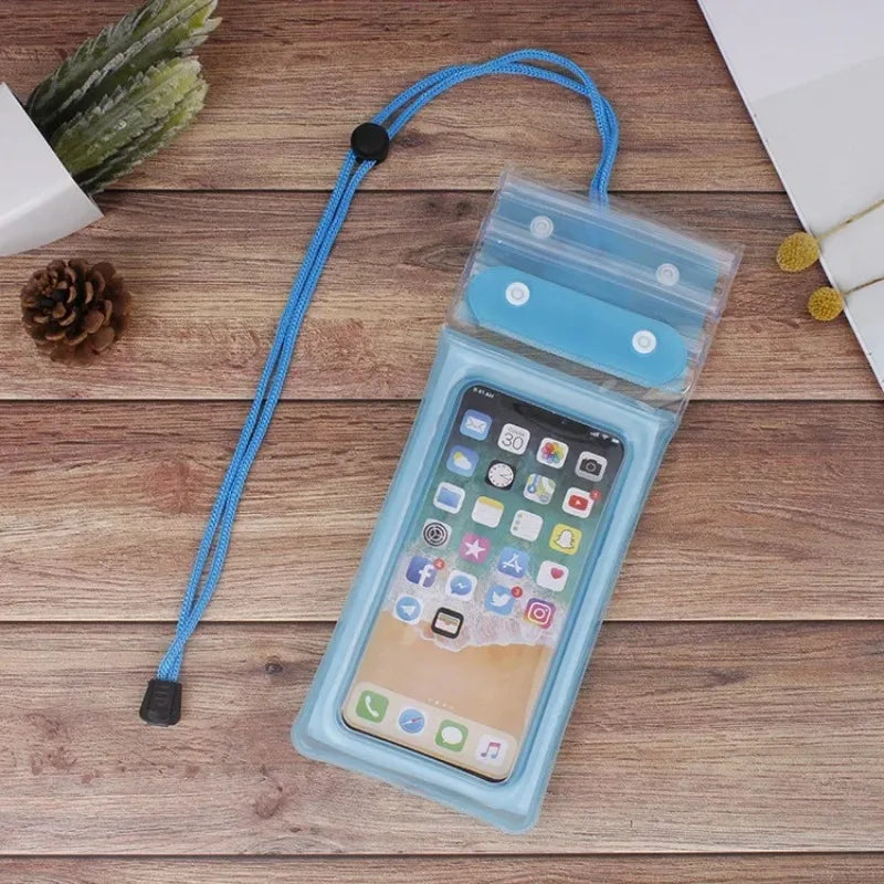 Azul Mas Waterproof Phone Pouch – Beach, Pool & Fete Ready