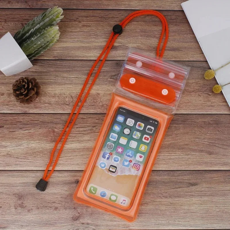 Azul Mas Waterproof Phone Pouch – Beach, Pool & Fete Ready