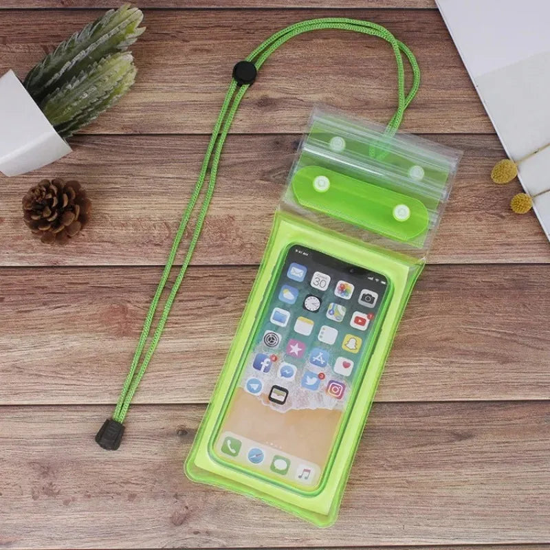 Azul Mas Waterproof Phone Pouch – Beach, Pool & Fete Ready