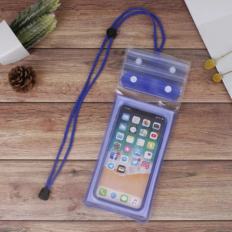 Azul Mas Waterproof Phone Pouch – Beach, Pool & Fete Ready