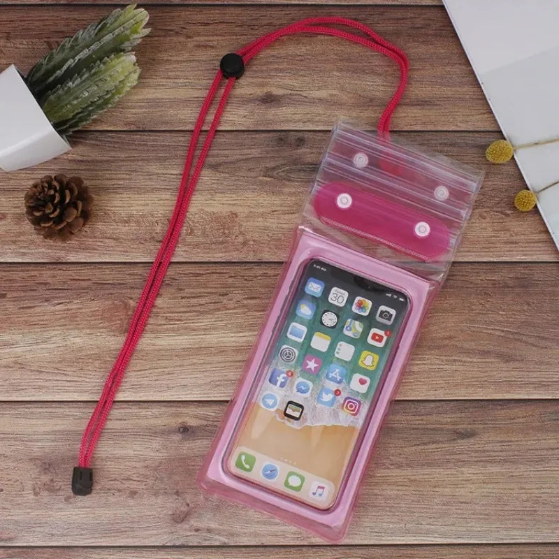 Azul Mas Waterproof Phone Pouch – Beach, Pool & Fete Ready