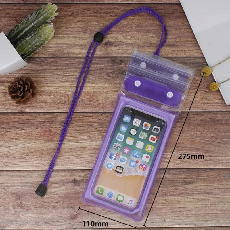 Azul Mas Waterproof Phone Pouch – Beach, Pool & Fete Ready